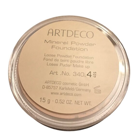 Artdeco Pure Minerals Loose Powder Foundation 4 Light Beige 0.52 Oz - Picture 5 of 7